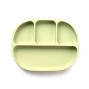 [2-Pack] Snapkis Silicone Suction Plate with Divider - 3 Colors