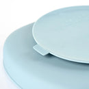 [2-Pack] Snapkis Silicone Suction Plate with Divider - 3 Colors
