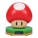 Paladone Super Mushroom Digital Alarm Clock Light