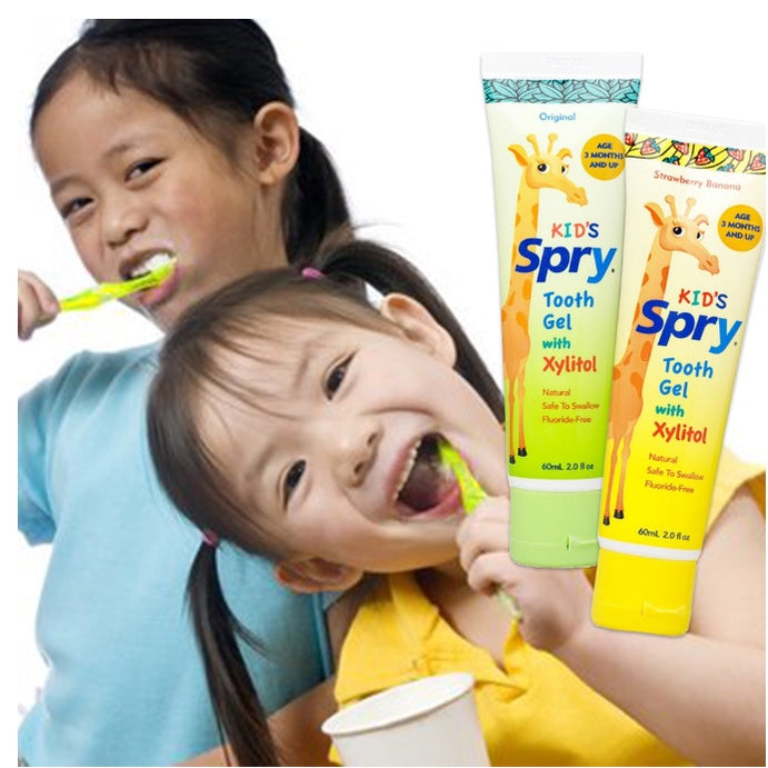 [2-Pack] Spry Toothpaste - Bubblegum