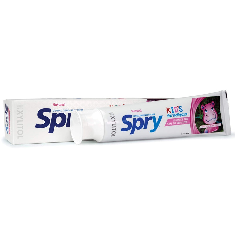 [2-Pack] Spry Gel Toothpaste - Original (2y+)