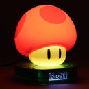 Paladone Super Mushroom Digital Alarm Clock Light