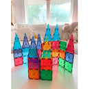 THE ORIGINAL MAGNA-TILES Classic Clear Colors 32 Piece Set