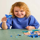[2-Pack] PLUS-PLUS Bluey Dolphin / 100 pcs Tube