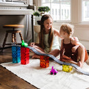 THE ORIGINAL MAGNA-TILES Downhill Duo 40-Piece Set