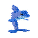 [2-Pack] PLUS-PLUS Bluey Dolphin / 100 pcs Tube