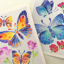 Sentosphere Aquarellum Junior "Papillons & Fleurs" - "Butterflies & Flowers"