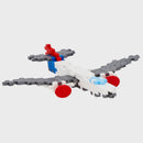 [2-Pack] PLUS PLUS Airplane / 100 pcs Tube