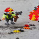 [2-Pack] PLUS-PLUS Firefighter / 100 pcs Tube