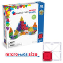 THE ORIGINAL MAGNA-TILES microMAGS 70-Piece Deluxe Set