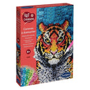 Sentosphere Art & Creations - Canevas à Diamanter – Tigre - Tiger