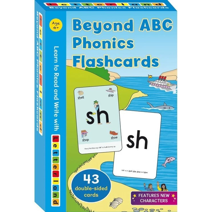 Letterland Beyond Abc Phonics Flashcards