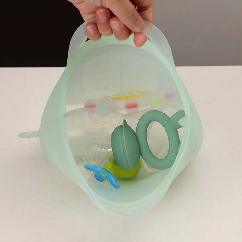 Haakaa Multipurpose Steamer & Steriliser Bag 1250ml - Lime