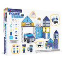 THE ORIGINAL MAGNA-TILES Police Station