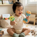 [3 Pack] Maya & Friends Baby Oball Shaker (Assorted Colours)