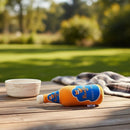 [2-Pack] Nom Pawger Beer Squeakie Chew Toy