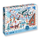 Calypto By Sentosphere Puzzle 100 pièces - Sports d'Hiver , Winter Sports