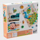PLUS-PLUS Puzzle By Number Peacock 800pcs