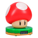 Paladone Super Mushroom Digital Alarm Clock Light