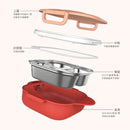 Puku Stainless Steel Lunch Box With Insulation - 2 Colors