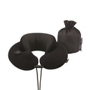 Travelmall Premium Inflatable Neck Pillow with 3D Pump and Memory Foam