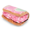 [2-Pack] Nom Ice Cream Sandwich Squeakie Chew Toy