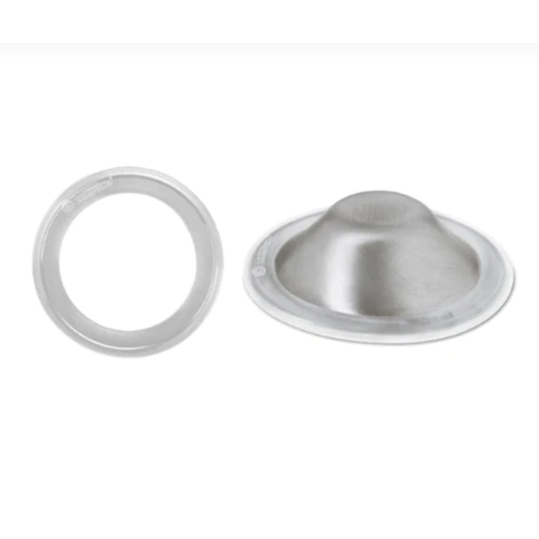 Silverette Silver Nursing Nipple Cups (Reg) & Ofeel Ring (Combo)