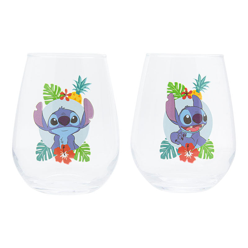 Paladone Disney's Lilo & Stitch Set of 2 Glasses