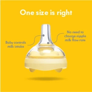 Medela Calma Solitaire Breastmilk Feeding Nipple/Teat (Made in Switzerland)