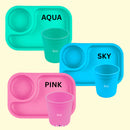 Re-play Recycled Toddler Feeding Set - 3 Colours