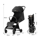 [1-Year Warranty] Kinderkraft Carbon Fiber Ultra-Lightweight Stroller, KP 10