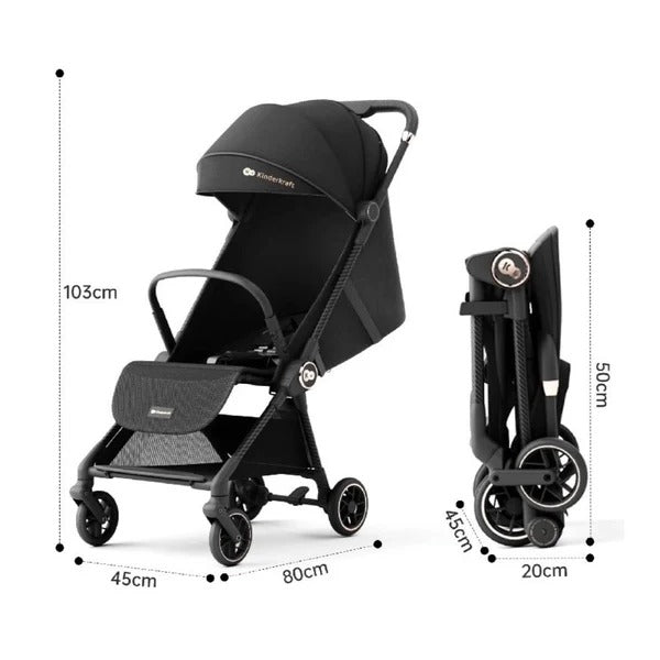 Kinderkraft Carbon Fiber Ultra-Lightweight Stroller, KP 10