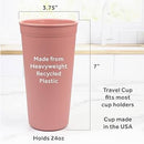 [2-Pack] Re-play Recycled Drinking Cup 24oz Adult Size [Made in USA]