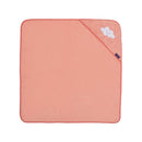 Clevamama Soft Cotton Hooded Baby Bath Towel (70x70cm) - 3 Colors
