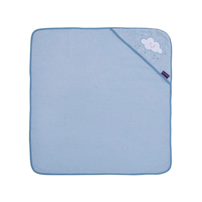 Clevamama Soft Cotton Hooded Baby Bath Towel (70x70cm) - 3 Colors