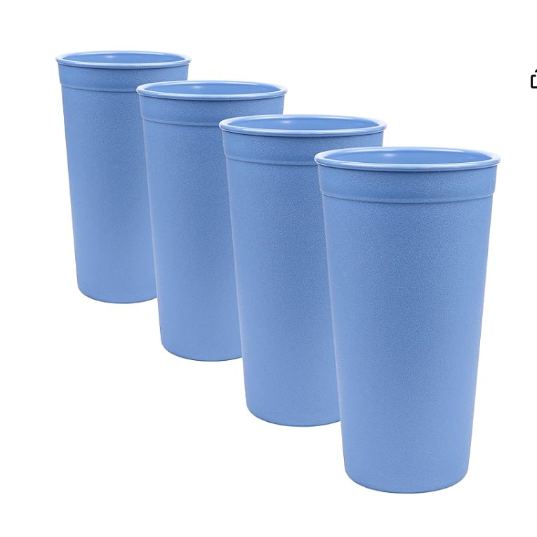 [2-Pack] Re-play Recycled Drinking Cup 24oz Adult Size [Made in USA]