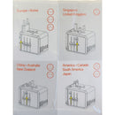 Travelmall 100W PD High Performance Worldwide Travel Adaptor with 6 USB ports (GaN 100W PD)