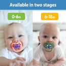 [Bundle Of 2] Dr. Brown’s Advantage Glow-in-the-Dark Pacifier, 2-Pack