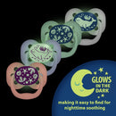 [Bundle Of 2] Dr. Brown’s Advantage Glow-in-the-Dark Pacifier, 2-Pack