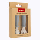 [2-Pack] Snapkis Cutlery Set - 3 Colors