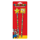 [2 Pack] Pyramid Super Mario 2-in-1 Pencils Set