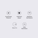 [2-Pk] ENVE Breastmilk Storage Bag, 240ml, (30x2=60pcs)