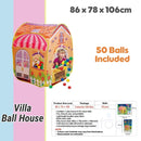 Puku Kids Ballhouse Ball Tent Castle | Princess | Cars | Children Playground - 8 Models