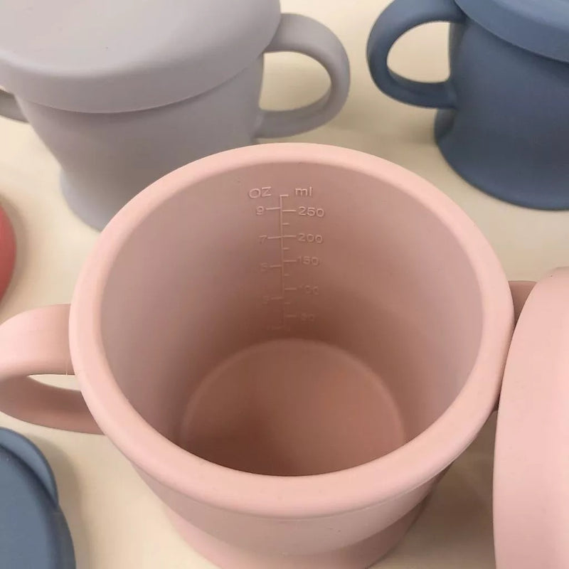 Haakaa Silicone Sip-N-Snack Cup - 2 Colors