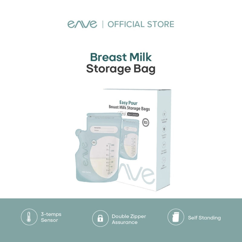 ENVE Breastmilk Storage Bag, 240ml, 30pcs