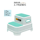 Maya & Friends 2-Stepped Step Stool - 2 Color