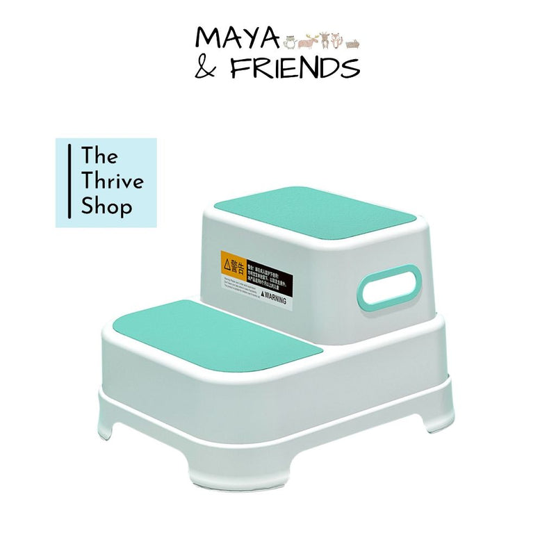 Maya & Friends 2-Stepped Step Stool - 2 Color