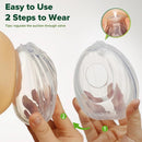 Haakaa Shell Wearable Silicone Breast Pump (2pcs) - 75ml