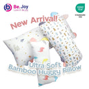 Puku Ultra Soft Bamboo Huggy Pillow With Cushy Tags Kids Adults Pillow [OEKO-TEX Certified]