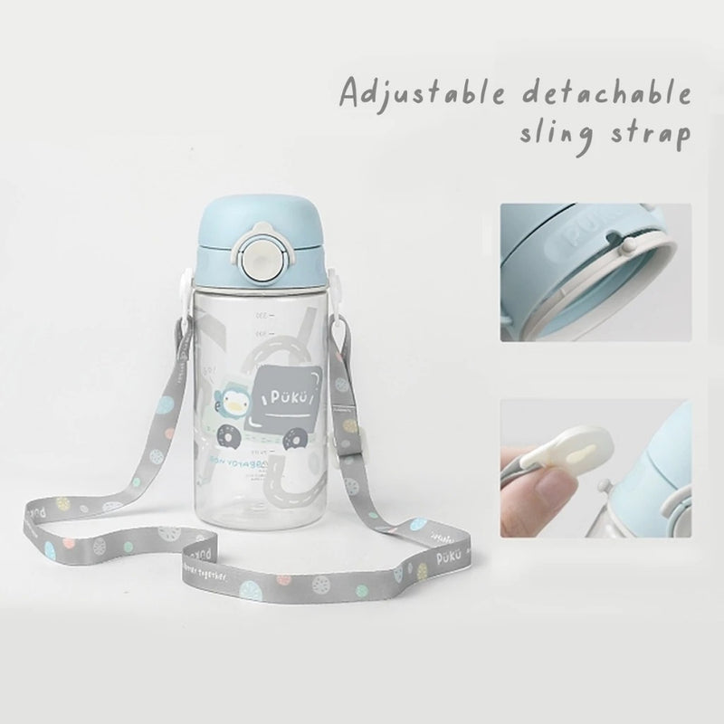 Puku Tritan Spout Bottle - 330ml /500ml